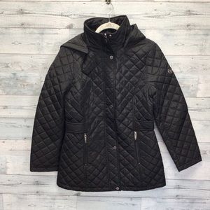 Small Calvin Klein black coat